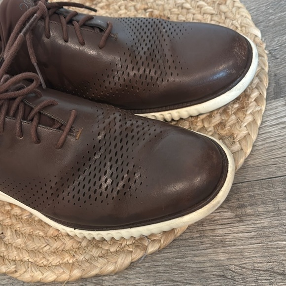 Cole Haan Men’s ZeroGrand Wingtip Oxford – Brown – Size 11.5 – Style C23834 - Picture 7 of 9